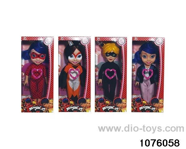 14 inch doll set in window box