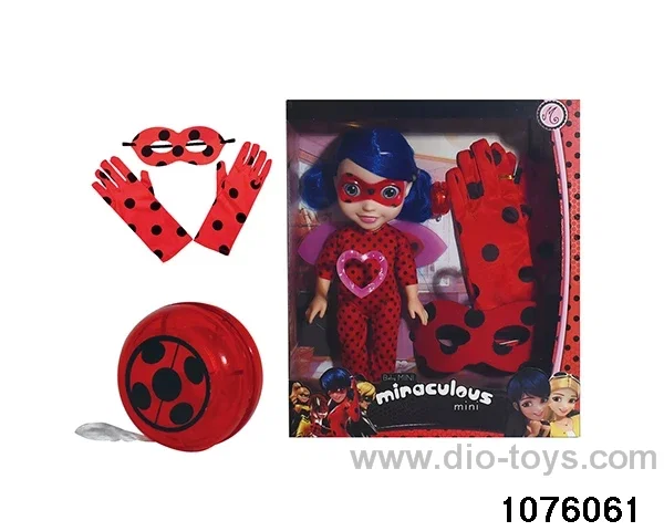 14 inch doll set in window box