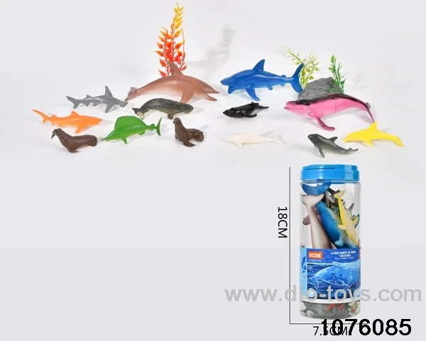 16pcs sea animal set