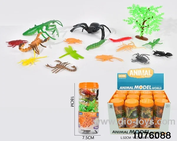 16pcs insect set（12 barrel/box）