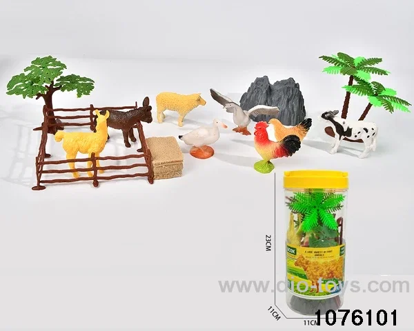 13pcs Pasture animal set