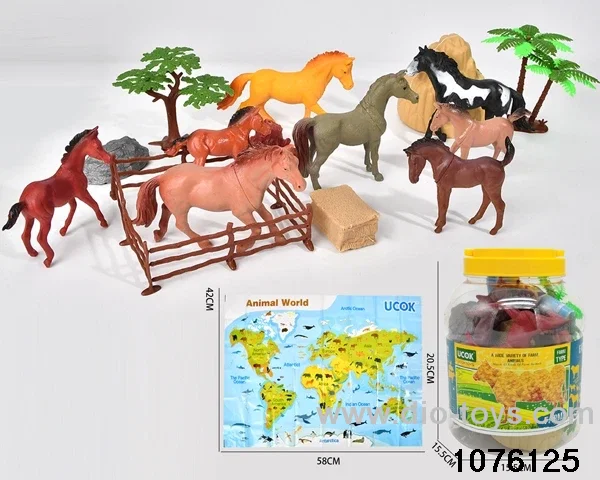19pcs horse set