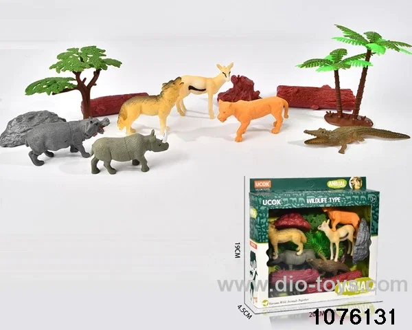 12pcs wild animal set