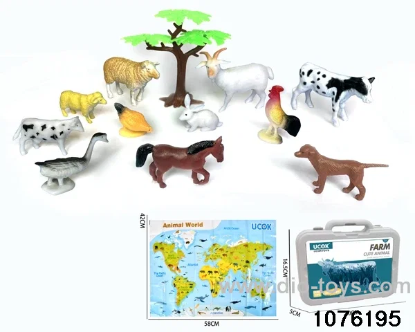 13pcs range animal set