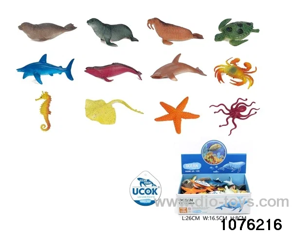 24pcs 5 inch sea animal set