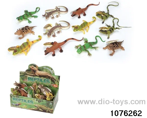 12pcs 9 inch lizard