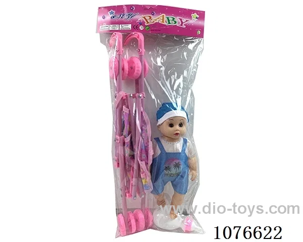 12inch doll with trolley