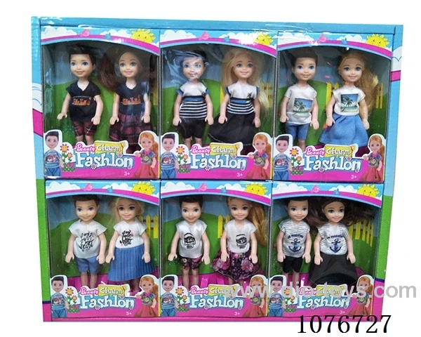 5inch doll 6pcs