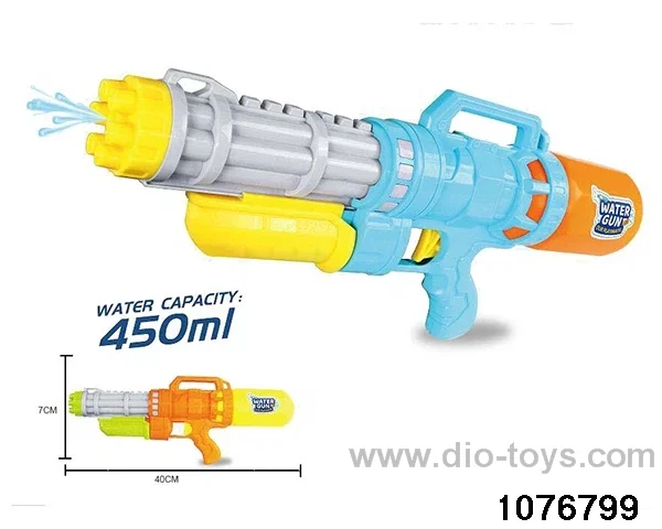 water gun in pe bag with header