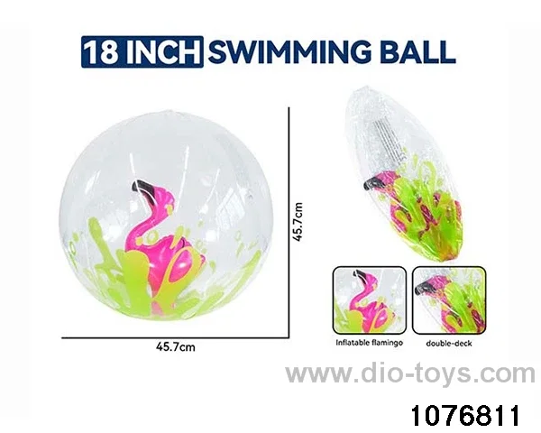 inflatable swimming ring in opp bag