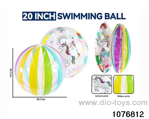 inflatable swimming ring in opp bag