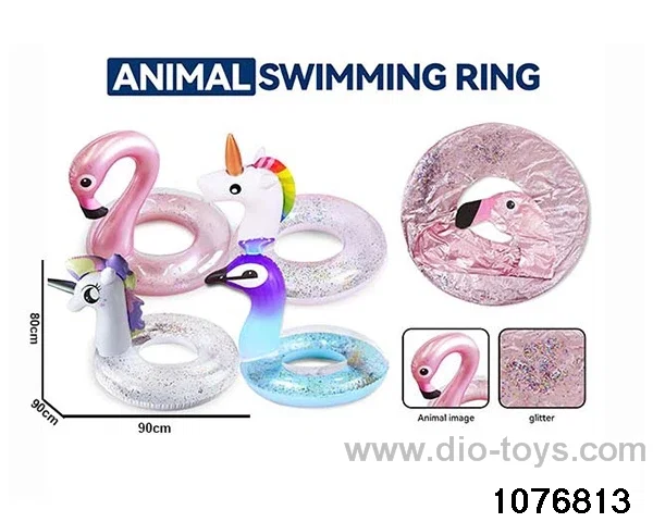 inflatable swimming ring in opp bag