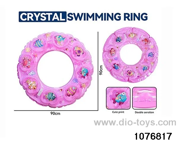 inflatable swimming ring in opp bag