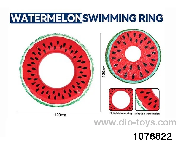 inflatable swimming ring in opp bag