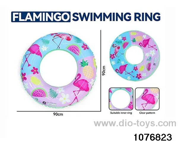 inflatable swimming ring in opp bag