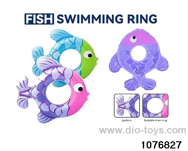 inflatable swimming ring in opp bag