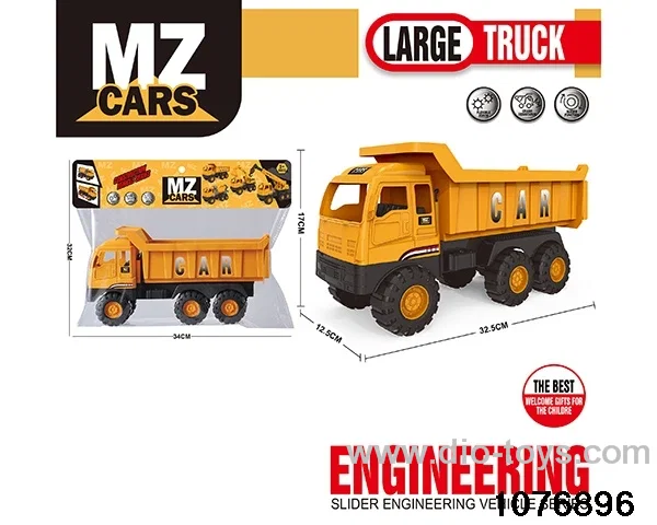 Skidding Engineering Vehicle in PP bag with header