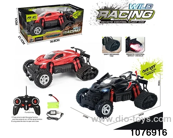 RC car in window box