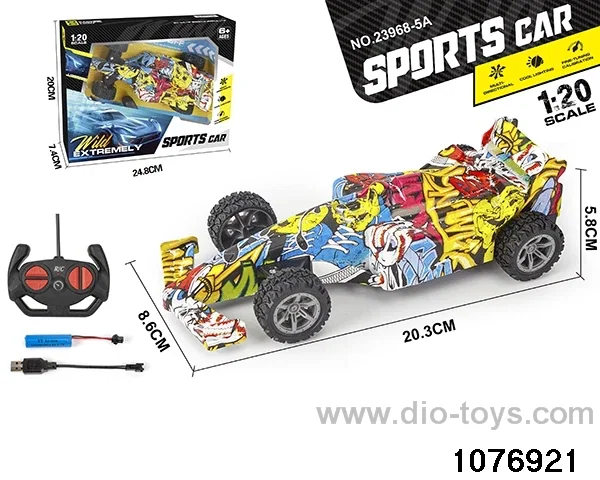 1:20 4ch RC car in window box