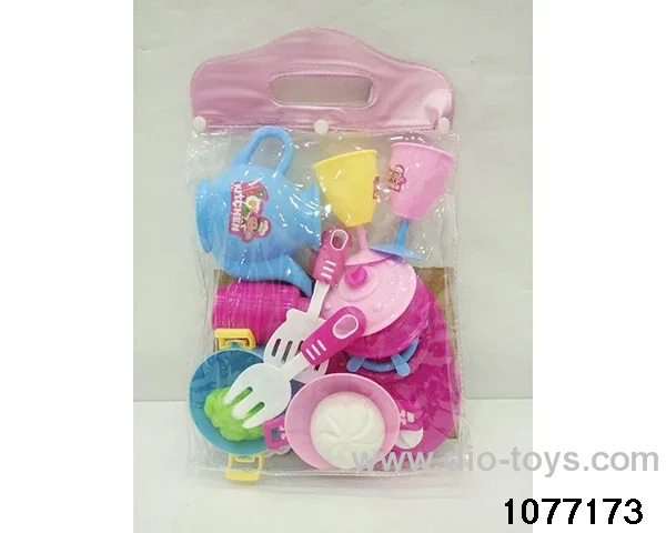 Tableware sets in PP bag with header