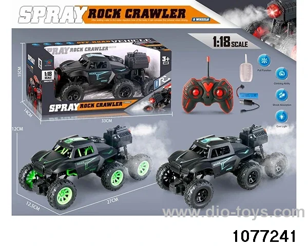 27MHZ RC Car with Lights in window box