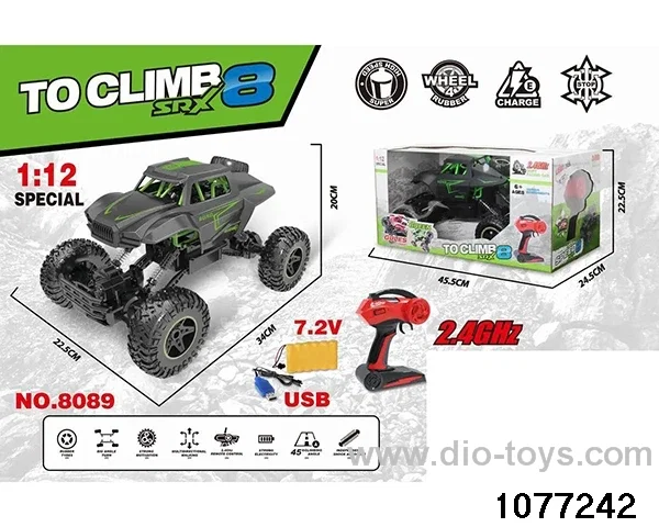 2.4G RC car in window box