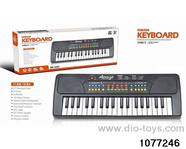 37 Keys Electronic Piano Set in color box