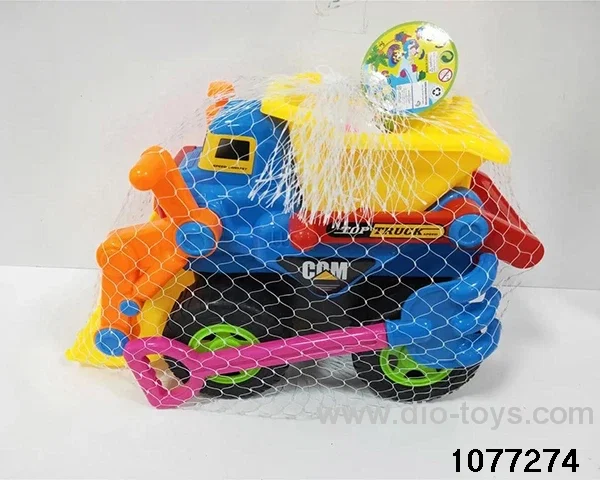 Beach Construction Vehicle in Net bag