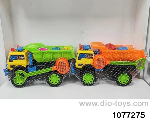 Beach Construction Vehicle in Net bag