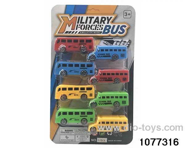 pull back bus in Blister card
