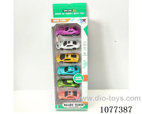 sliding alloy car