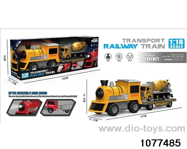 1:16 friction train with light/sound
