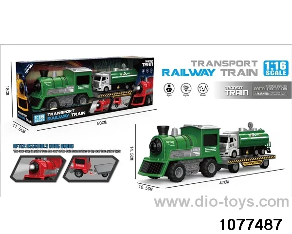 1:16 friction train with light/sound