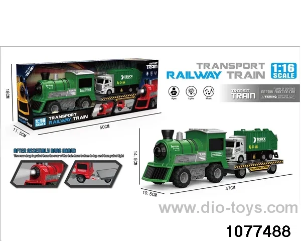 1:16 friction train with light/sound