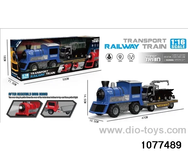 1:16 friction train with light/sound