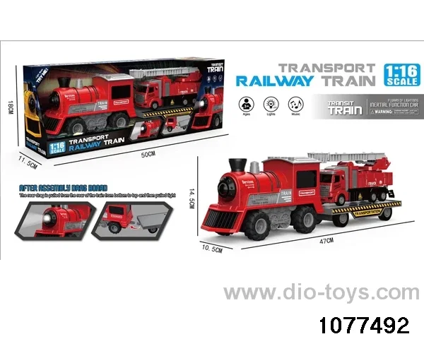 1:16 friction train with light/sound