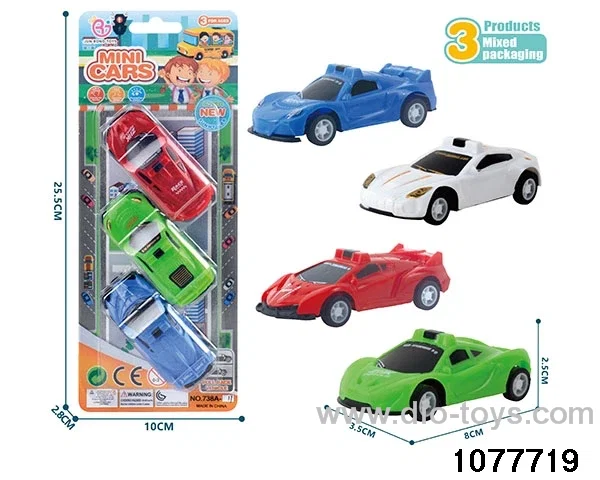 pull back Racing Series in Blister card