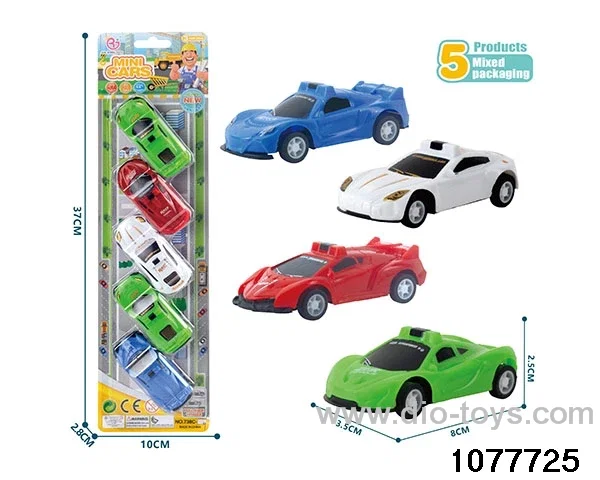 pull back Racing Series in Blister card