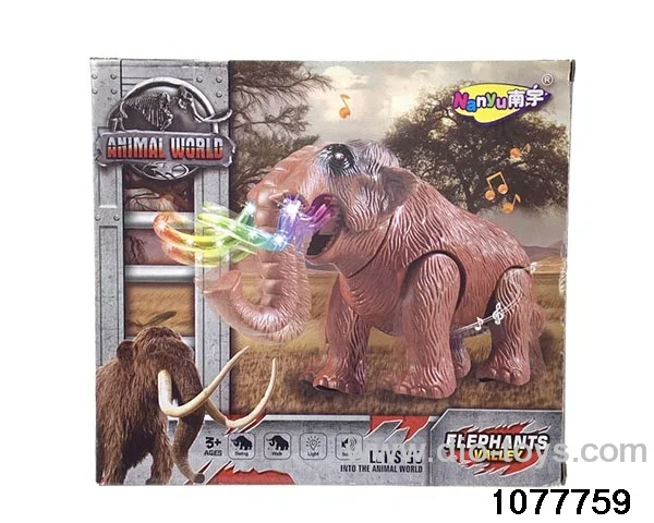 electric elephant in color box
