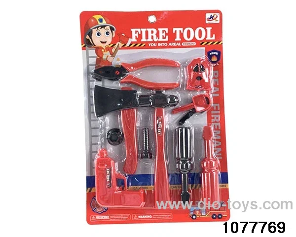 Firefighting tools in blister