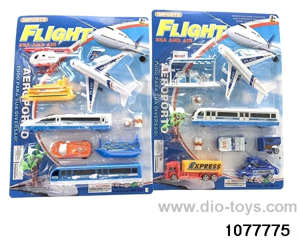 Pull back Toys Set in Blister card