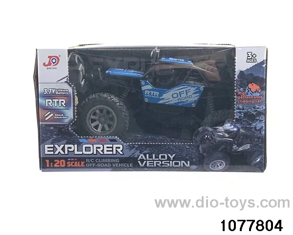 RC car in window box