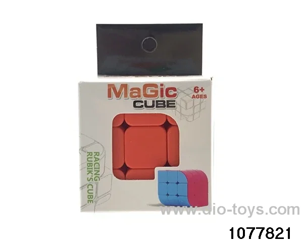 three-step Rubik's cube in color box