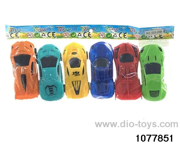 Pull Back Car Models (6pcs) in opp bag
