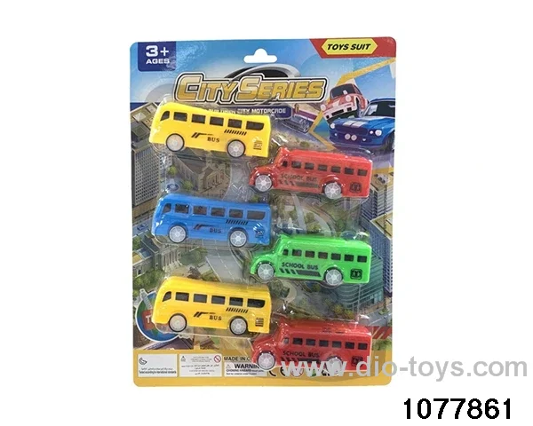 pull back bus in Blister card