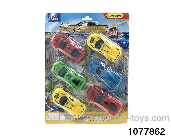 Pull back Sports Car in Blister card
