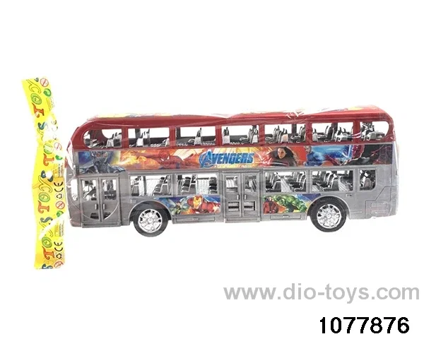 Inertia double-decker buses in opp bag