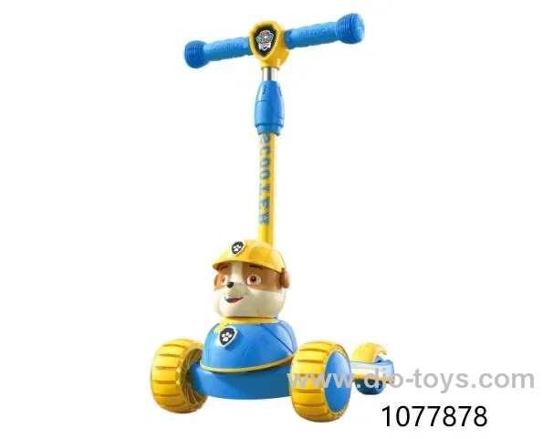 Children's scooter with light/music（3 colors mix）