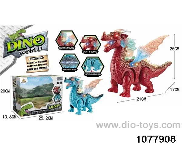 Electric Dinosaur in window box