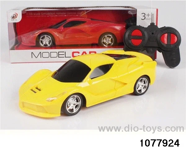 1:18 RC car with light in window box